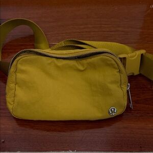 Lululemon Athletica Mustard Belt Bag